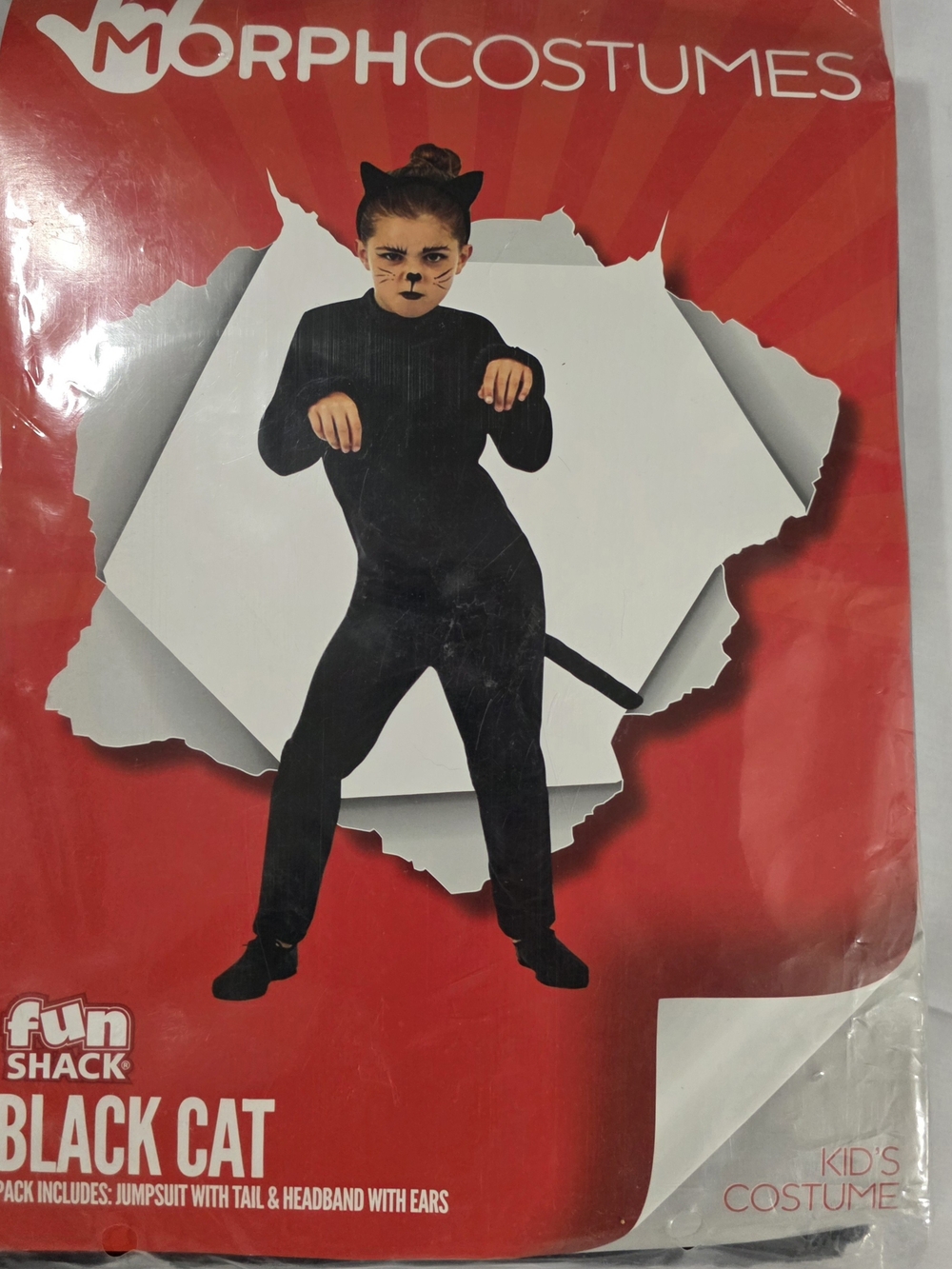 Kids Black Cat Costume